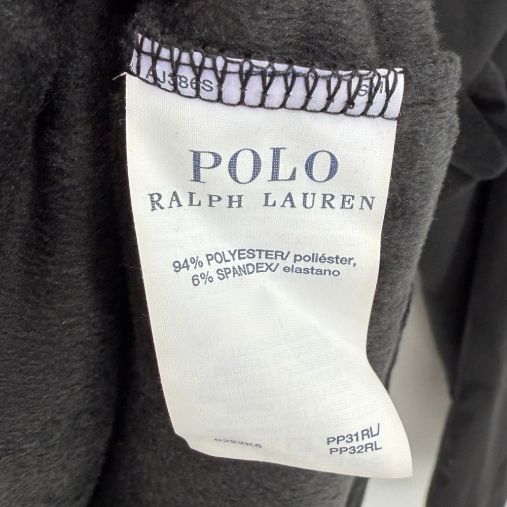 Polo Ralph Lauren Mens Large Velour Hoodie Sleepwear Big Logo Loungewear‎ Cozy - Picture 5 of 5